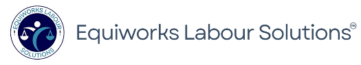 Equiworks Labour Solutions logo. Human resources and employment agency providing workforce solutions and job placements.